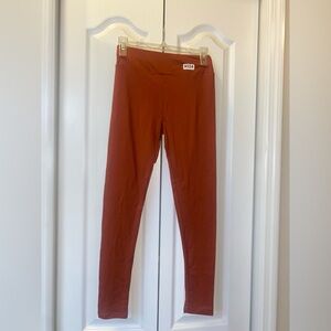 NEW LuLaRoe Solid Rust Orange OS Leggings 9024